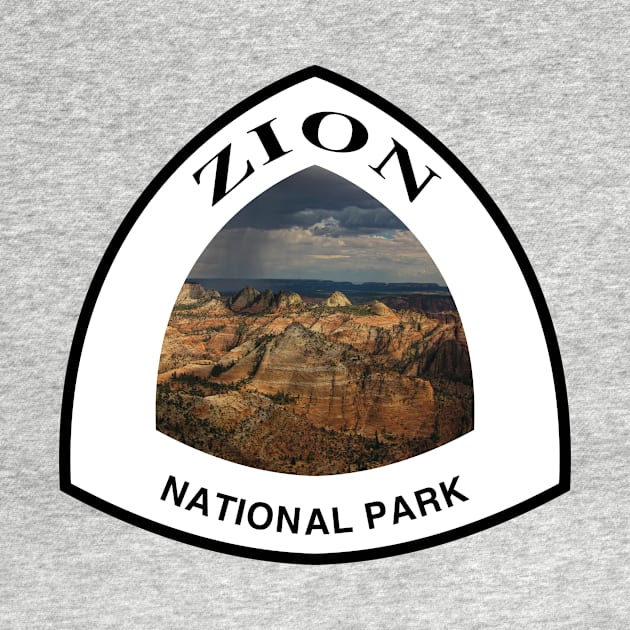 Zion National Park shield by nylebuss